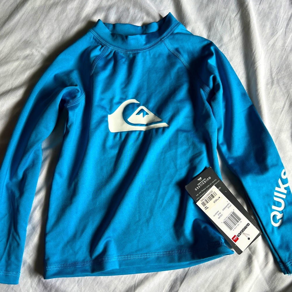 QUICKSILVER Toddler Boys All Time Long Sleeve Rash Guard